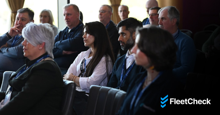 Fleet management professionals attending the FleetCheck Customer Conference 2026